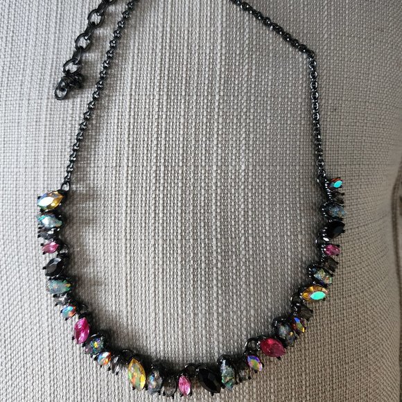 LOGO Links by Lori Goldstein Marquis Medley Necklace. 18" - Picture 2 of 3